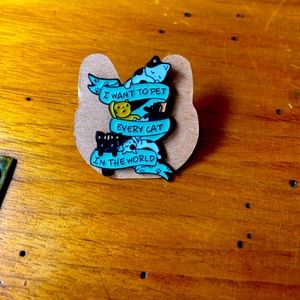 Cute Cat Pin!